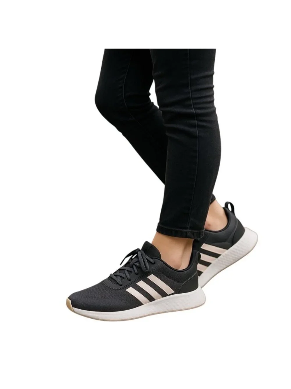 Adidas Puremotion Athletic Gym Sneakers Gray Size 6.5 Workout Casual Streetwear